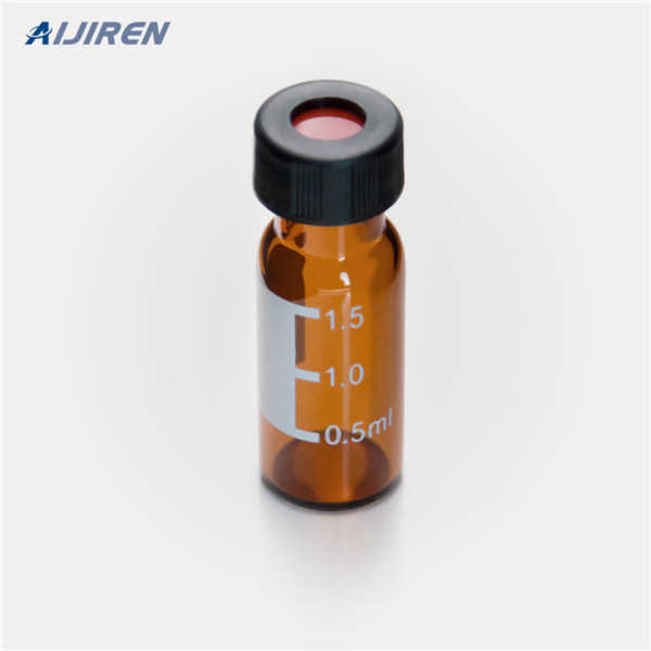 aluminum crimp cap and septa amber crimp top vials with high quality